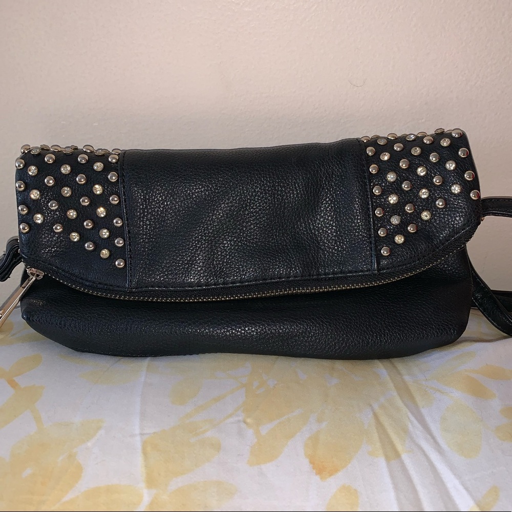 Black and Gold Cross Body/Clutch